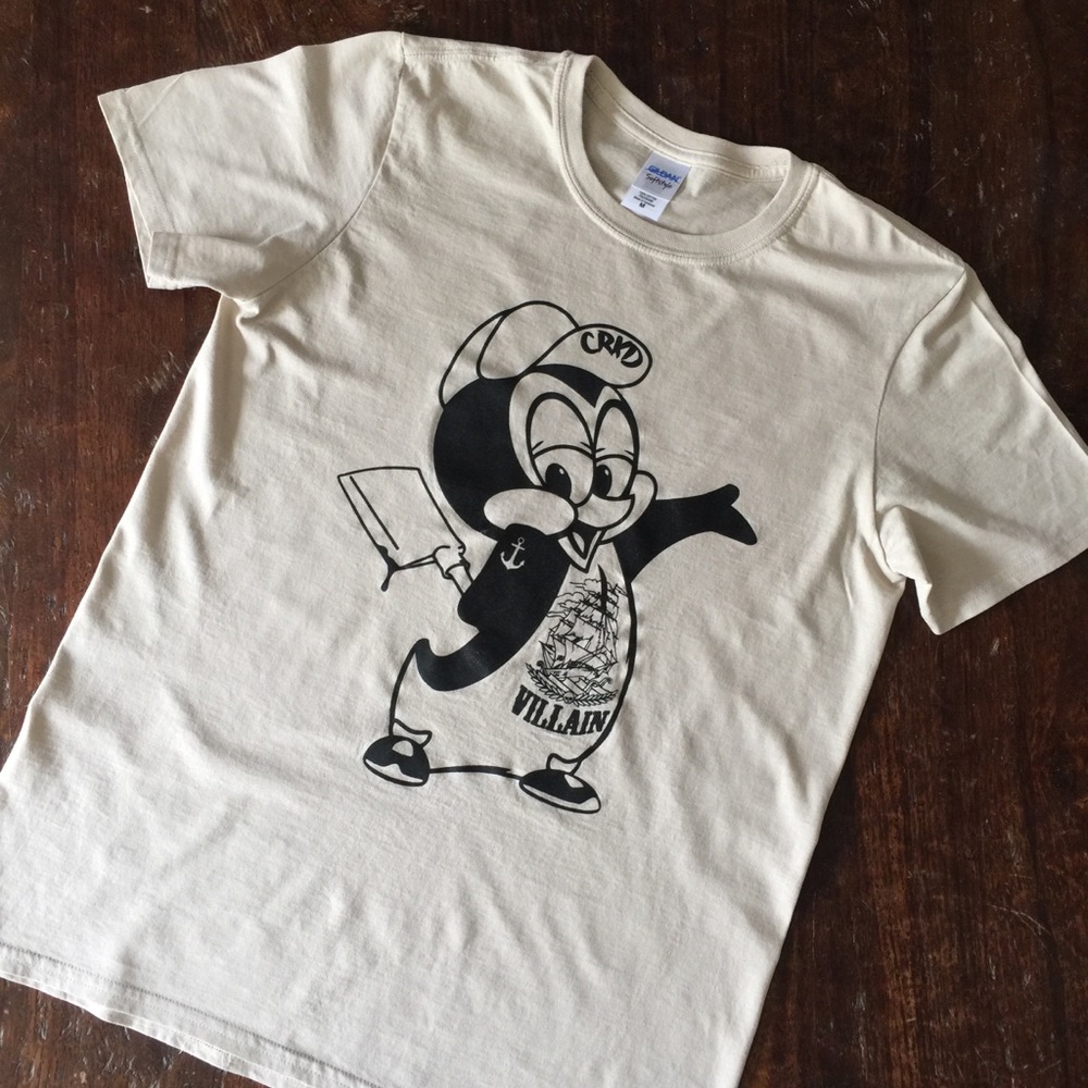 CRKD | Chillin Villain | Men's soft cotton tee |